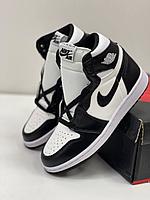 Кроссовки Nike Air Jordan 1 Retro High OG Black White 36