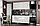 Кухня Лаванда 1.7 метра сосна Санторини/столешница "Черный матовый", фото 2