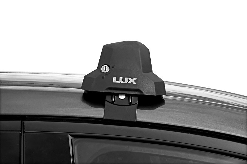 Багажная система LUX CITY аэро-трэвэл чёрные для Audi A4 (B9) sedan 2015-... г.в. - фото 4 - id-p188914377