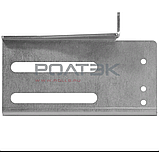 Кронштейн левый для одинарного столба для откатных ворот РОЛТЭК, артикул 059.13L, фото 6