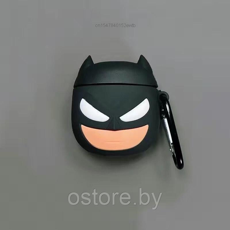 Чехол для наушников Mario Batman Pikachu TikTok. Airpods 2 1 мягкий силиконовый защитный кейс чехлы - фото 8 - id-p189176738