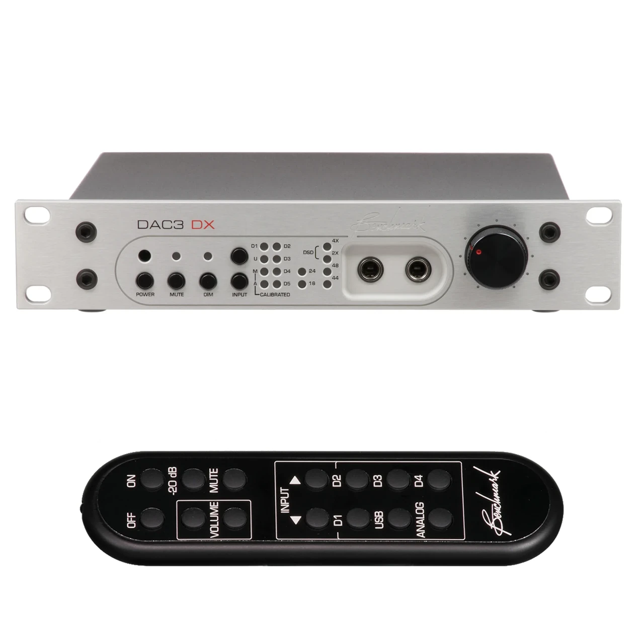 ЦАП/АЦП конвертер Benchmark DAC3 DX Rack Mount- Silver w/o remote (Рэковая версия) - фото 2 - id-p189179419