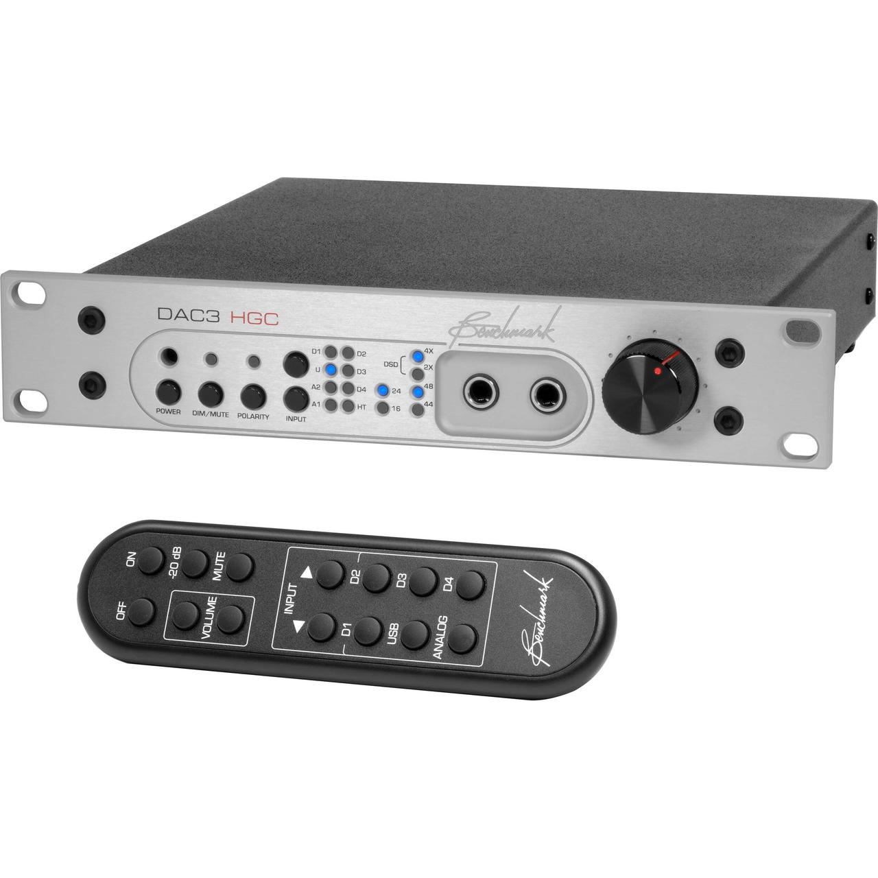 ЦАП/АЦП конвертер Benchmark DAC3 HGC Rack Mount- Silver (Рэковая версия) - фото 1 - id-p189179729