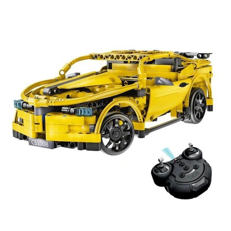 КОНСТРУКТОР НА РАДИОУПРАВЛЕНИИ АНАЛОГ LEGO TECHNIC СПОРТИВНЫЙ АВТОМОБИЛЬ c51008w ,419 ДЕТ - фото 3 - id-p63463291