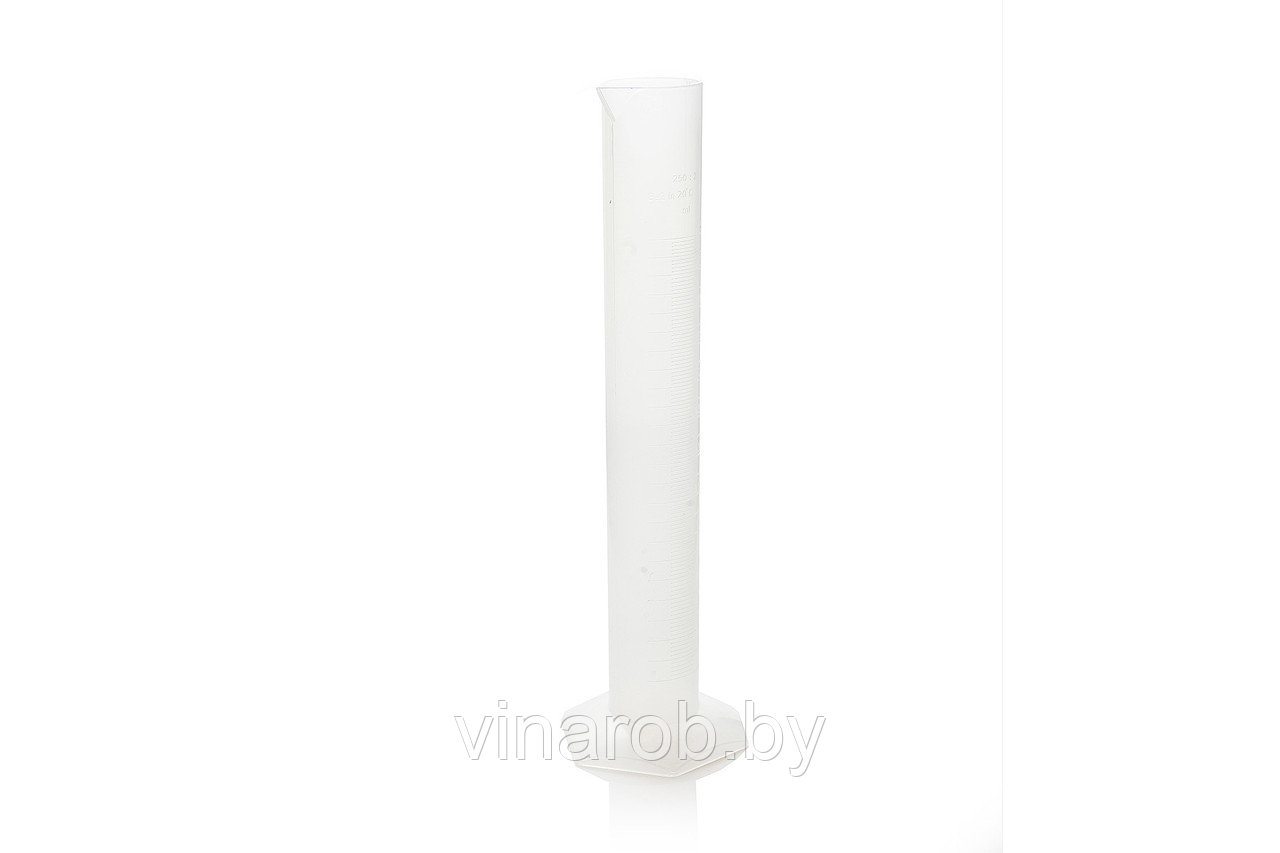Цилиндр мерный пластиковый, 250 мл - фото 1 - id-p189197102