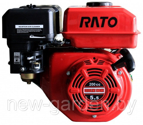 Двигатель бензин. RATO R210 Q Type (6л.с., 212см³, вал 19мм под шпонку)