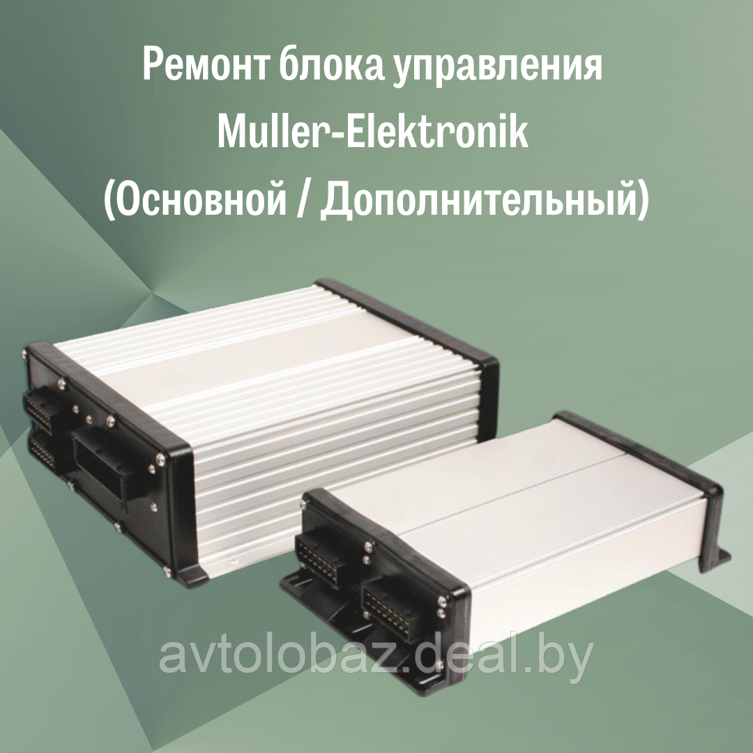 Ремонт блока управления Muller-Elektronik (Основной / Дополнительный)