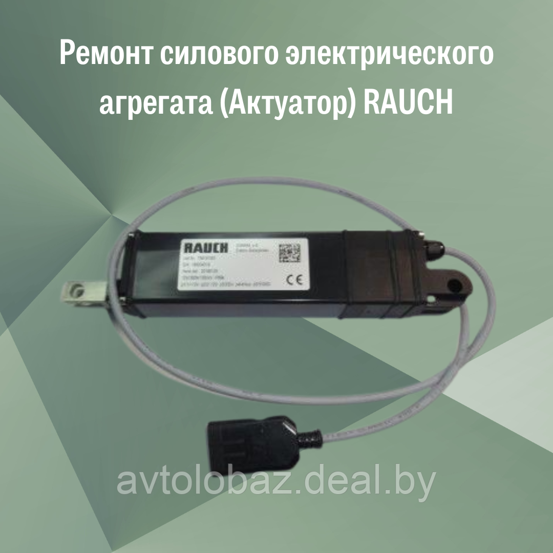Ремонт силового электрического агрегата (Актуатор) RAUCH