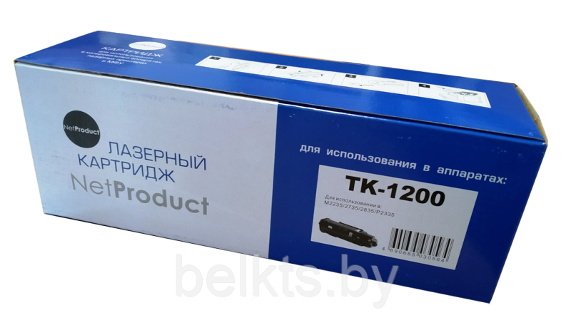 Тонер-картридж NetProduct (N-TK-1200) для Kyocera M2235/2735/2835/P2335, 3K