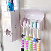 Дозатор для зубной пасты и держатель для щеток (набор из 2 предметов) QH2-34