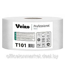 Бумага туалетная "Veiro Professional Basic", 1 слой, 450 м