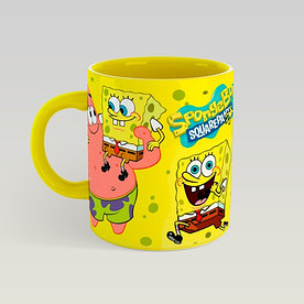 Кружка с нанесением "SpongeBob" (Губка Боб)