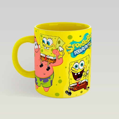 Кружка с нанесением "SpongeBob" (Губка Боб) - фото 1 - id-p189203248