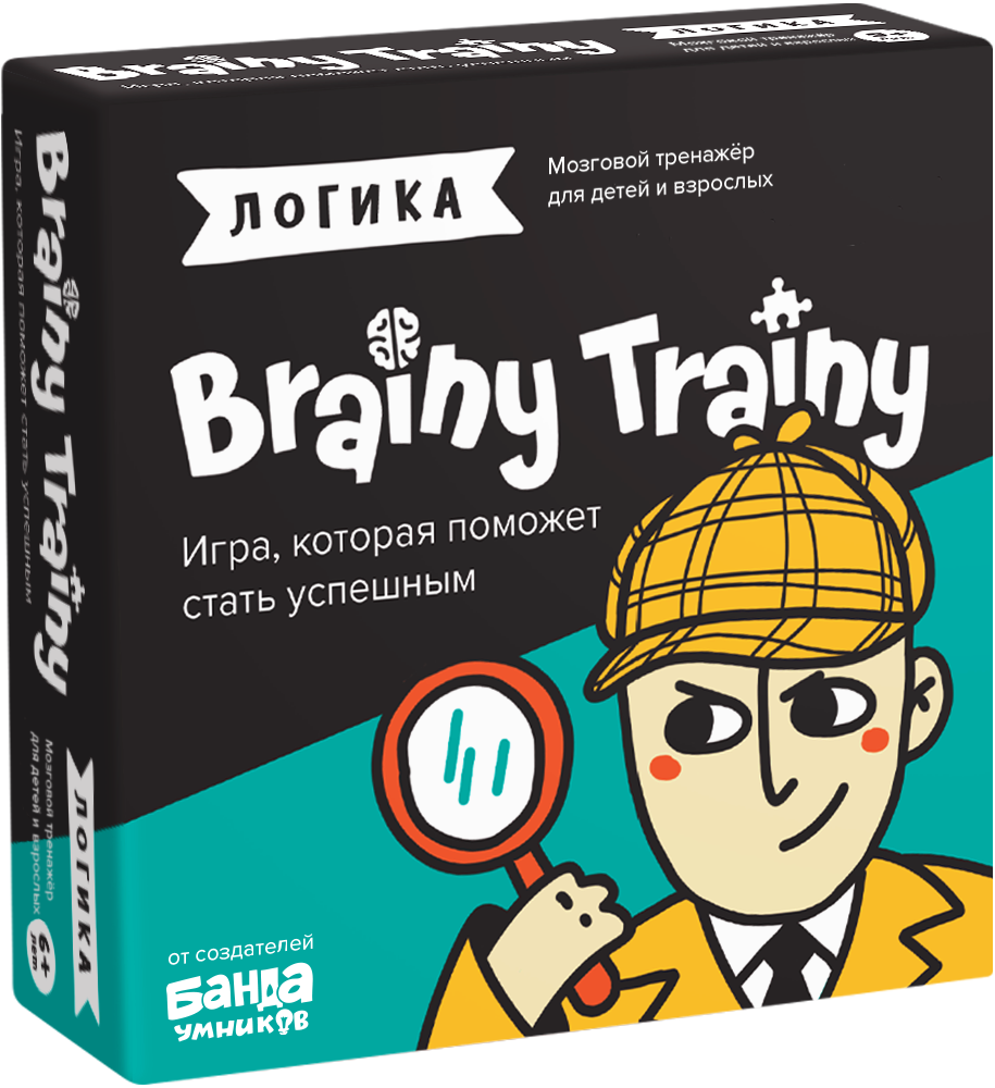 Игра-головоломка Логика (BRAINY TRAINY) - фото 1 - id-p189224340
