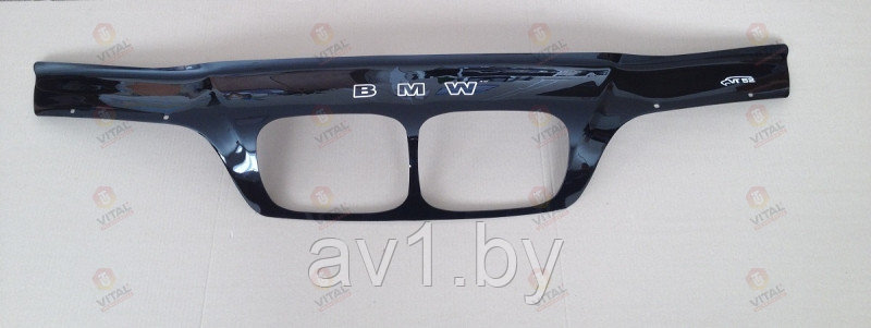 Дефлектор  капота (мухобойка)   BMW X5 E70 (c 2007 г. - ) / БМВ X5 E70 (с 2007 - ) (VT52)