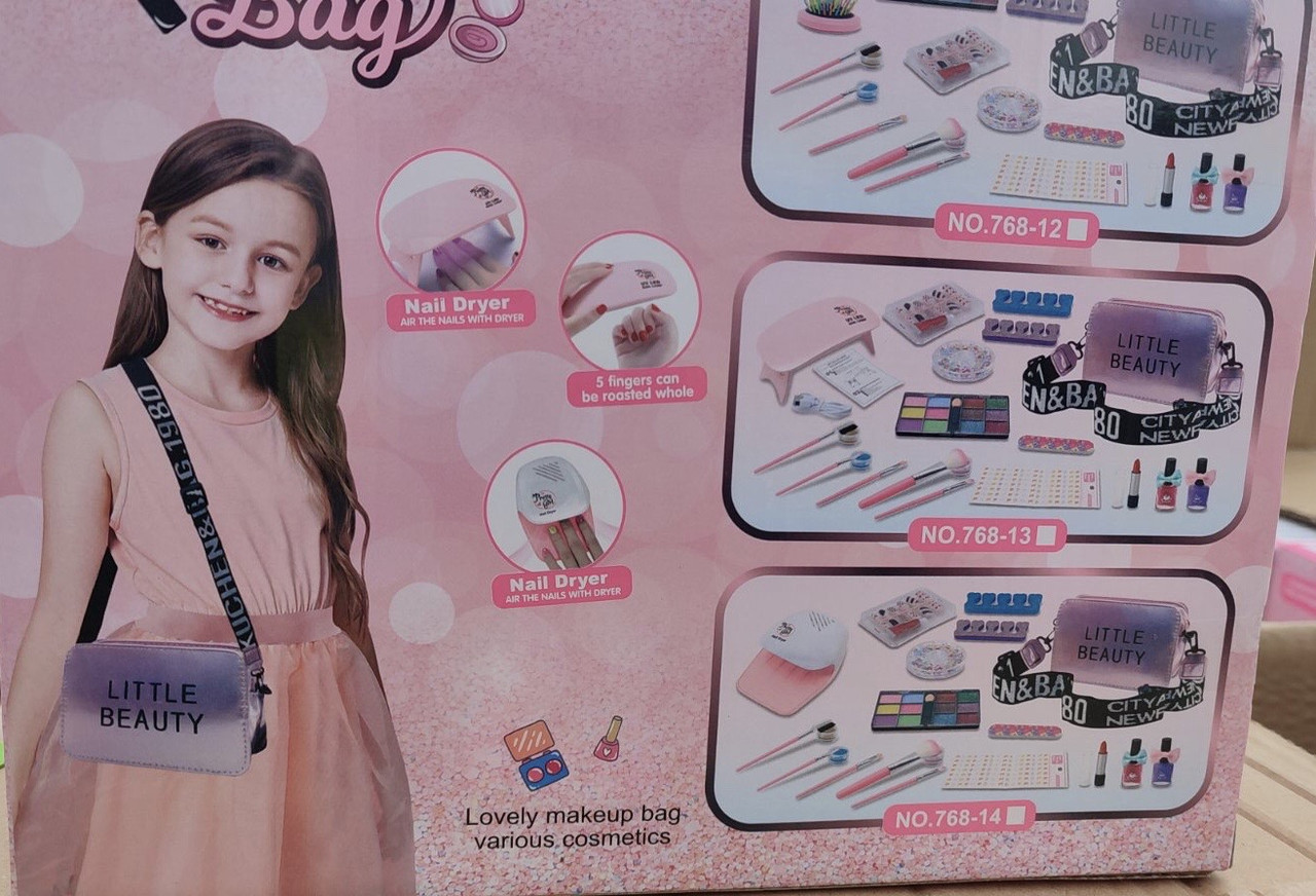 Набор детской косметики в сумочке "Makeup Bag" 18 предметов