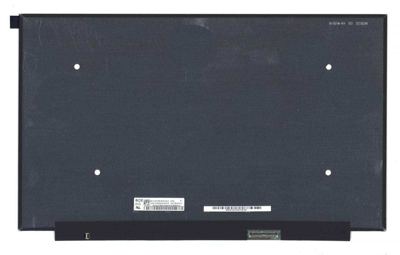 Матрица NV156FHM-NY8 V8.0, 15.6", 1920x1080 (Full HD), 40 pin, светодиодная (LED), Slim (тонкая), матовая, без