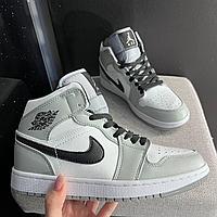 КРОССОВКИ Jordan 1 Mid Light Smoke Grey 45