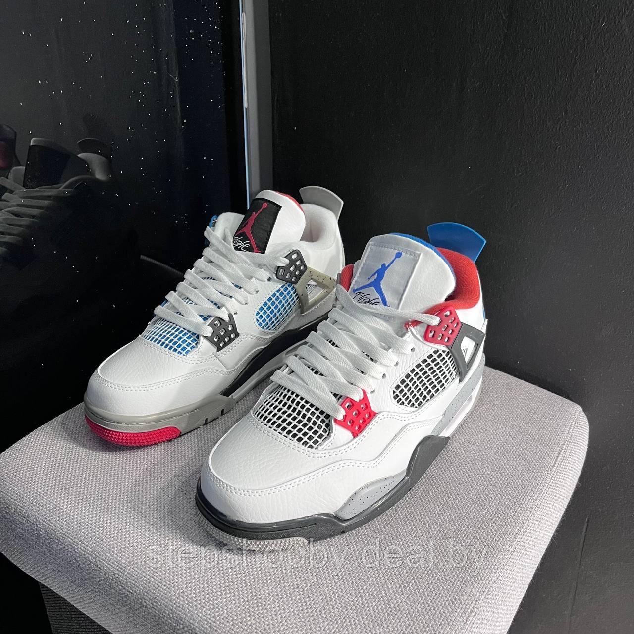 КРОССОВКИ Jordan 4 Retro What The - фото 2 - id-p189252445