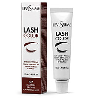 Краска для бровей и ресниц Levissime Lash Color, цвет коричневый #3-7, 15мл