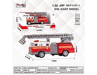 Пожарная машина металлическая инерционная арт F1127-1