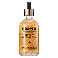 Ампульная сыворотка с золотом для эластичности кожи MEDI-PEEL Luxury 24K Gold Ampoule, 100 мл