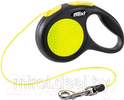 Поводок-рулетка Flexi Neon трос - фото 1 - id-p189260353