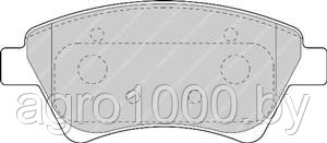 КОЛОДКИ ТОРМОЗНЫЕ ДИСКОВЫЕ FDB1544 DN