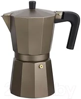 Гейзерная кофеварка Italco Moka brown 230600