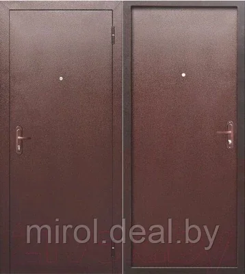 Входная дверь Гарда Стройгост 5 металл/металл - фото 1 - id-p189272304