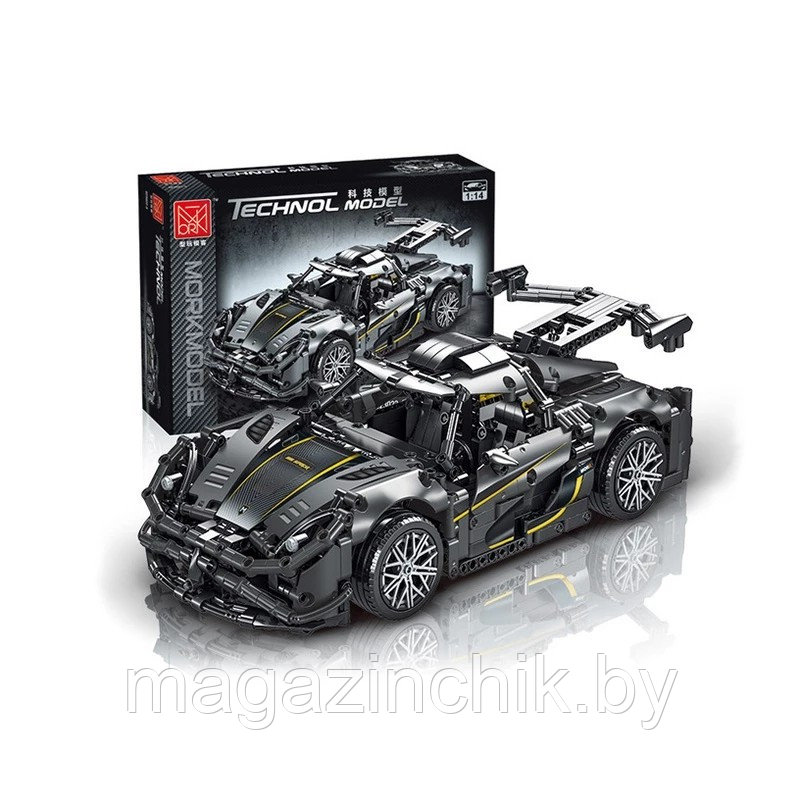 Конструктор Koenigsegg One 1:14, 1505 дет., MOC MORK 023022-3