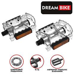 Педали 9/16" с подшипником Dream Bike, алюминиевые