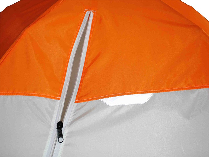 Зимняя палатка Зонт "Mr. Fisher 2" Люкс бело-оранжевый - фото 6 - id-p189291844