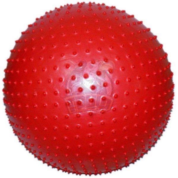 Мяч гимнастический массажный Libera 55 см (красный) (арт. 6011-22) - фото 1 - id-p189293711