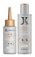 JKeratin Средство для восстановления дисульфидных связей S+S, 75 + 150 мл