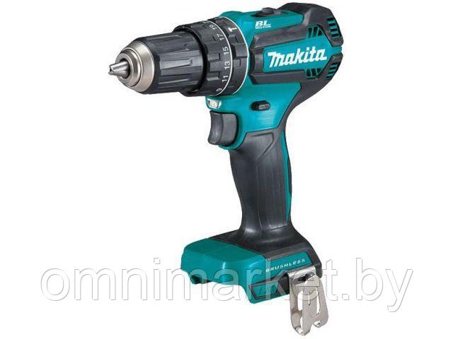 Аккум. ударная дрель-шуруповерт MAKITA DHP 485 Z MAKPAC (18.0 В, БЕЗ АККУМУЛЯТОРА, 2 скор., 50 Нм, шурупы до