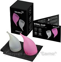Набор менструальных чаш Vital Cup, 2 шт. (S+L)