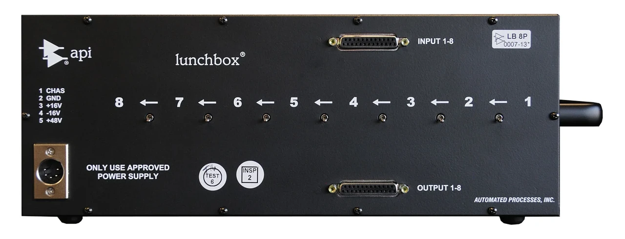 Рэк API Audio 8-slot lunchbox® (8 pack) - фото 2 - id-p189336036