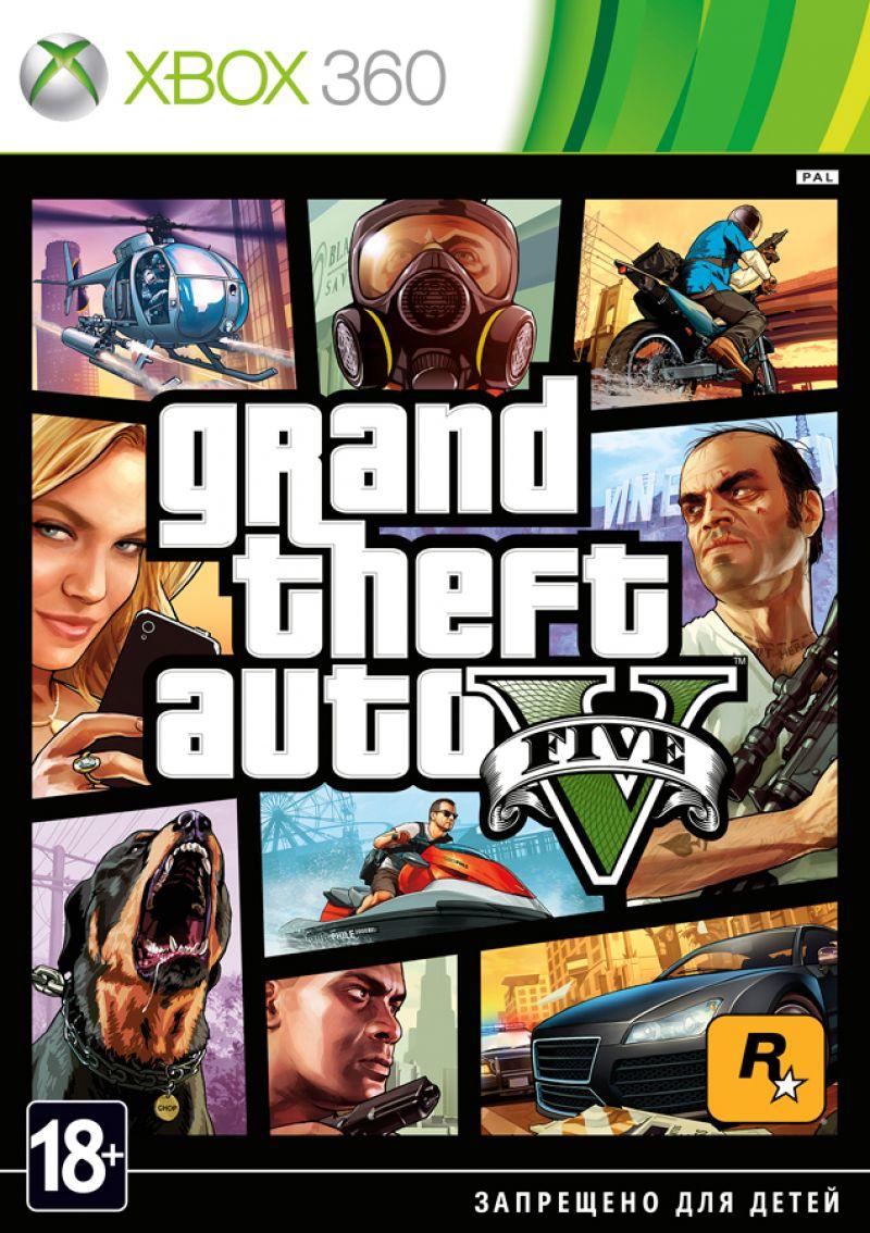 GTA5 Grand Theft Auto 5 (Xbox360) LT 3.0 - фото 1 - id-p189336081