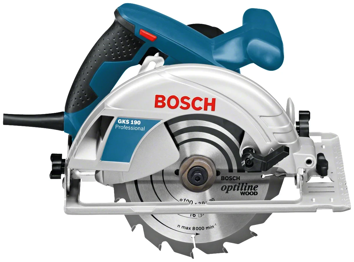 Дисковая (циркулярная) пила Bosch GKS 190 Professional (0601623000) - фото 2 - id-p189336147