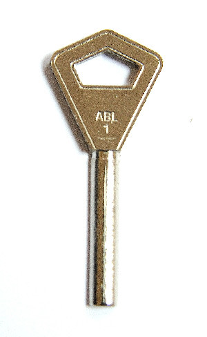 Заготовка для ключа ABL-1 стальной - фото 1 - id-p23935197
