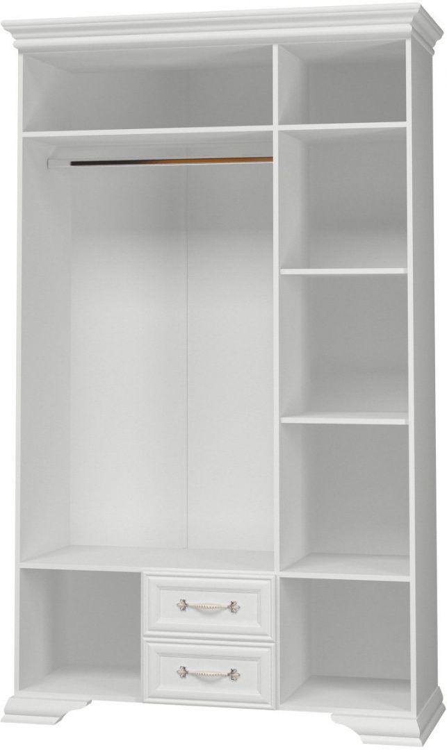 Шкаф трехдверный ШР-3 Грация с зеркалом (Белый/Белый) фабрика Браво - фото 2 - id-p156187569