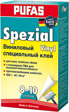 Обойный клей специальный виниловый 300 гр. PUFAS Vinyl 3605 EURO 3000 Spezial - фото 1 - id-p23938657