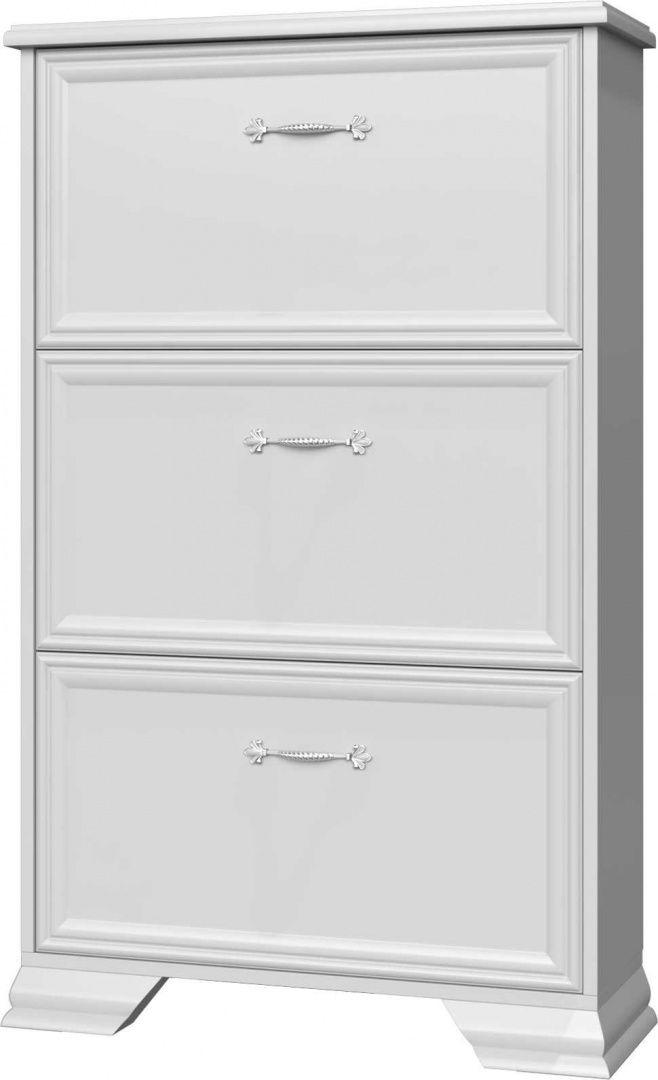 Тумба для обуви Грация (Белый/Белый) фабрика Браво