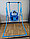 АРТ-0861 Качели детские напольные "Львенок" с ограничителем, мягкое сидение, ремни безопасности, Карапуз, фото 8