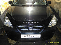 Дефлектор капота - мухобойка, KIA Carens 2006-2010, VIP TUNING