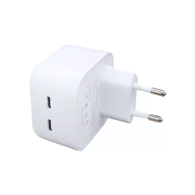 Сетевое зарядное устройство СЗУ для Apple Dual USB-C+C Port A2246 35W MHJE3ZM/A Power Adapter