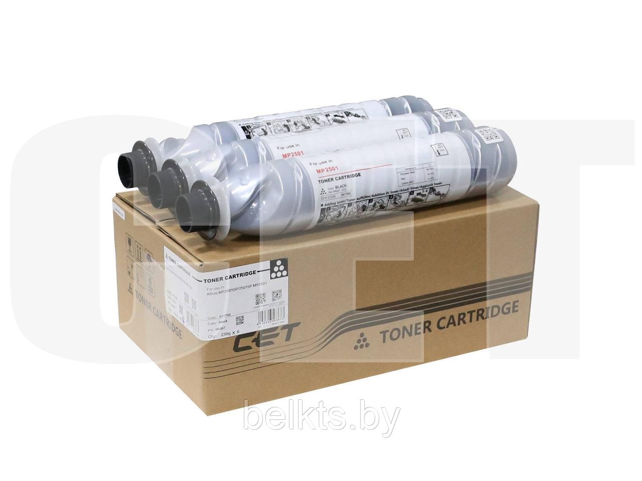 Картридж 841769 для RICOH Aficio MP1813L/MP2001L/MP2501L /MP2001SP/MP2501SP/MP2013L (CET), 230г, 9000 стр.,CET