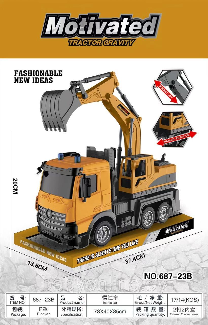 Инерционная машина Автоэкскаватор арт 687-23B