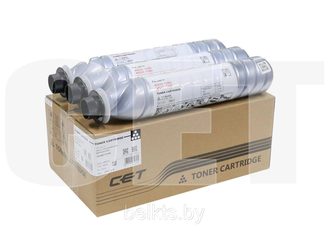 Картридж 885094 для RICOH Aficio 2015/2018/2020/MP1600/MP2000 (CET), 260г, 9000 стр., CET6449 - фото 1 - id-p189347696